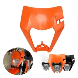 Motorcycle Universal Headlamp Headlight Plastic Mask For SX XC SXF XCF XCW EXC EXCF SMR 125 150 200 250 350 300 450 500 530