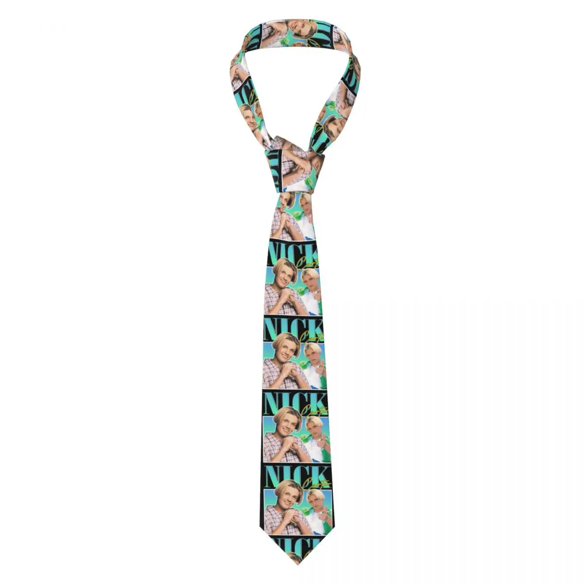 

Пользовательский галстук Backstreets в стиле поп-музыки для мальчиков для мужчин, классический шелковый свадебный галстук