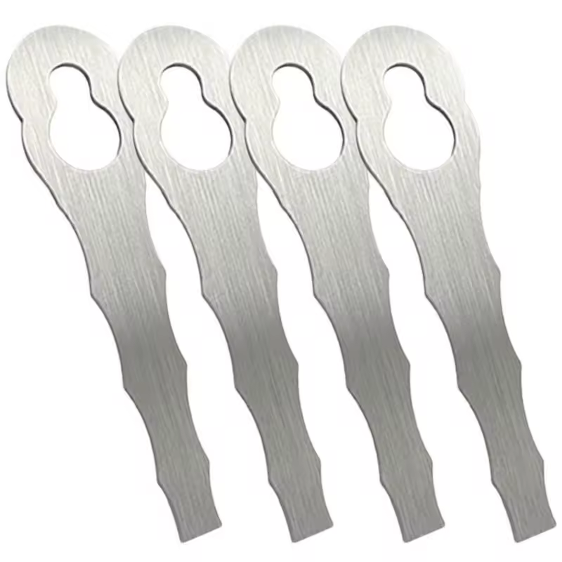 2/4 ks náhradních nožů z nerezové oceli pro PolyCut 2-2 Trimmer, sekačku na trávu, příslušenství pro zahradní elektrické nářadí #W0