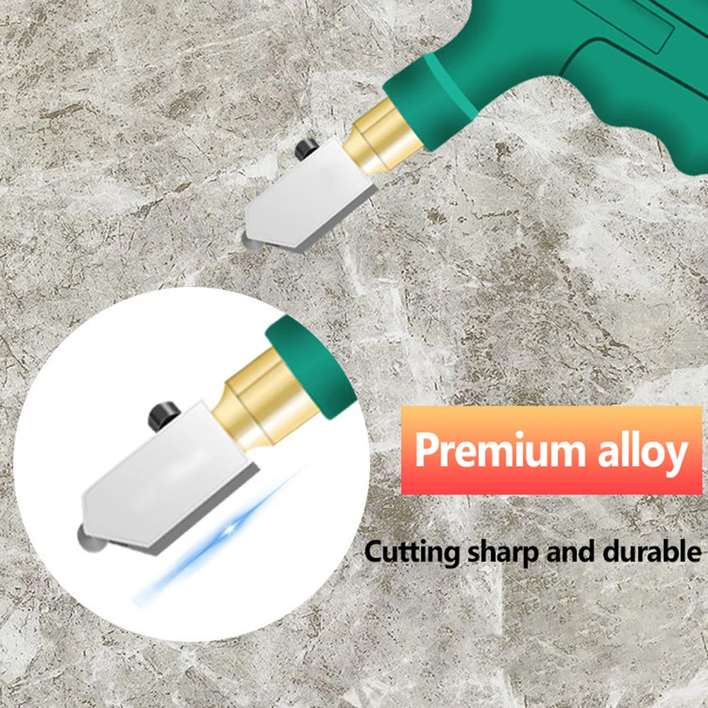 Cutter Portable Manual Glass Tile Opener Hand-Held Replacement Cutter Heads Ceramic Tile Glass Cutter Multi-function Glass Cut
