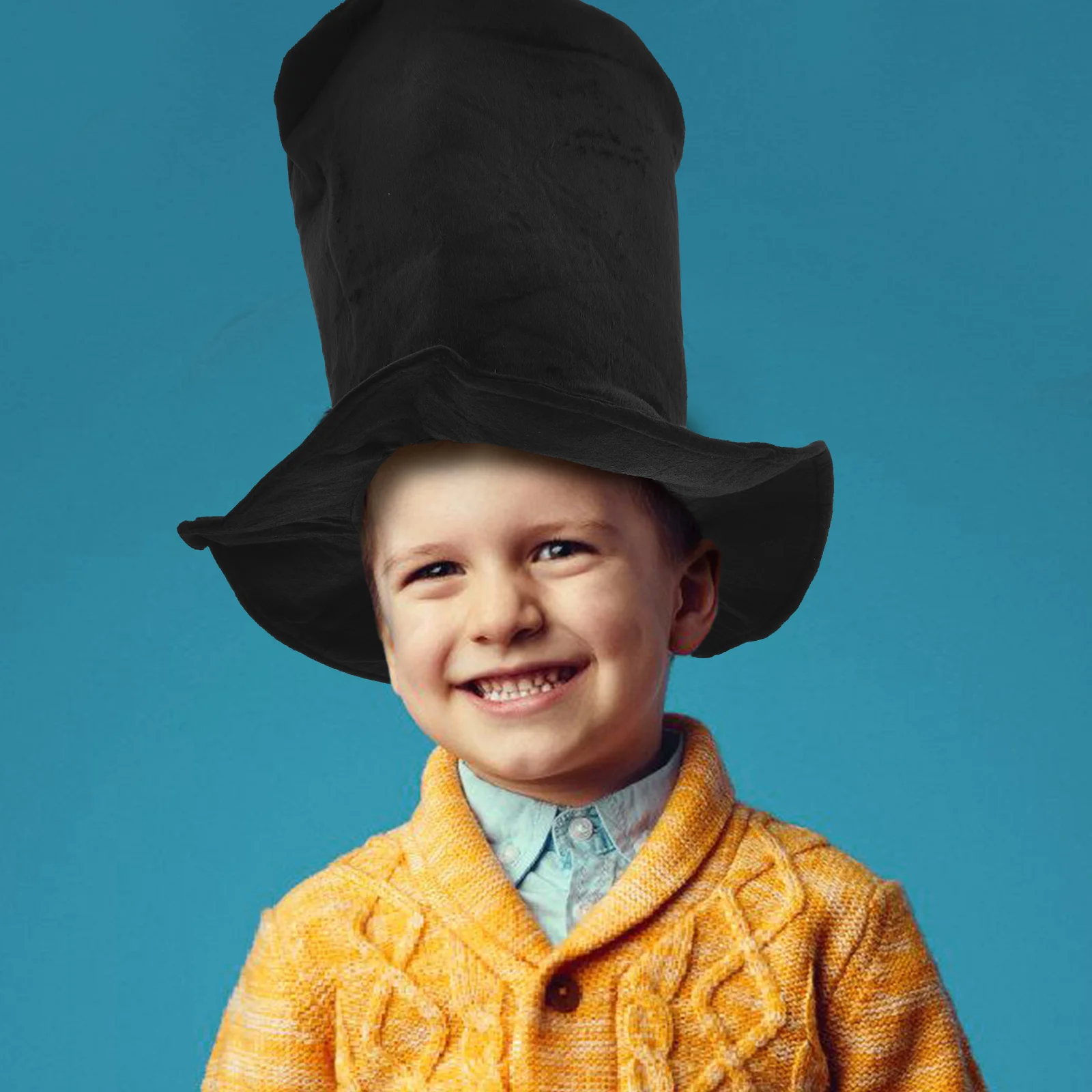 

Party Top Magician Cosplay Hat Costume Cap Formal Dress Up Hat For Halloween Birthday Cosplay Event