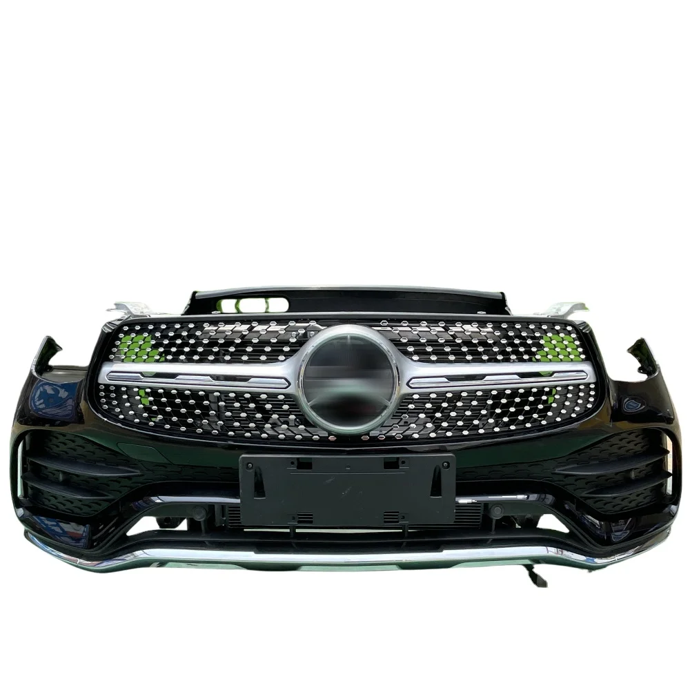 Original Used Body Kit for Mercedes C-Class W205 C200 C260 C300 Front Bumper Assembly Complete With Grilles LED Headlights