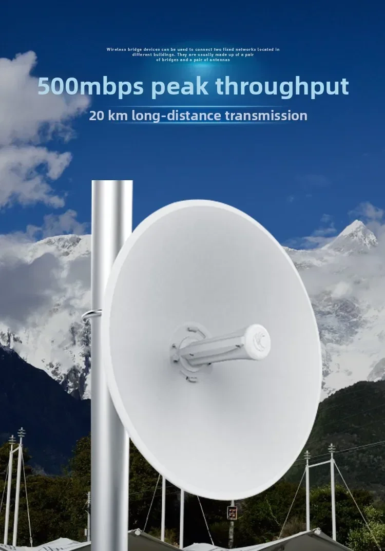 ePMP Force300-25 large bandwidth wave2 Gigabit wireless bridge long distance 20 km