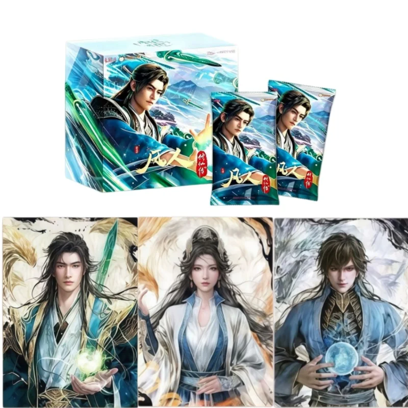 producto-oficial-original-tarjeta-de-coleccion-cangfeng-de-la-serie-a-mortal's-journey-idea-access-articulo-de-coleccion-de-anime-tarjeta-de-juguete-regalo-para-fiestas
