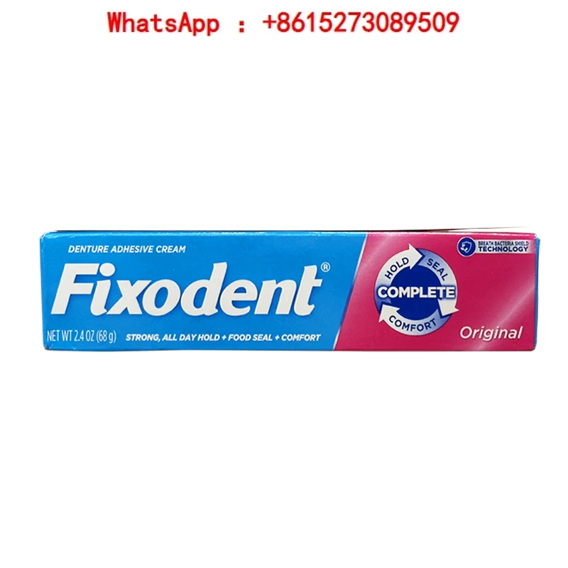 

Spot American denture fixative for stable denture bonding cream, reinforced/regular options available