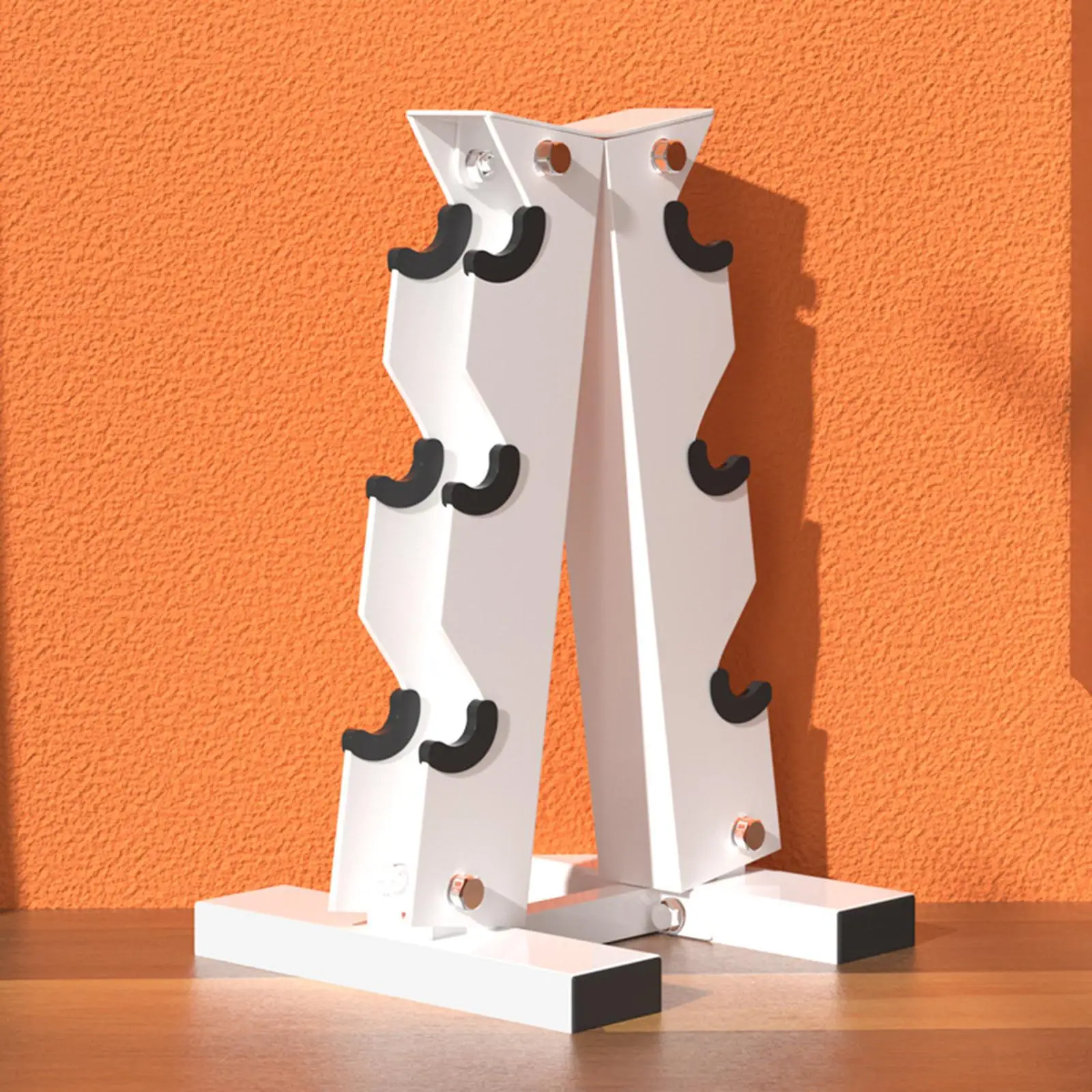 Dumbbell Rack Dumbbell Storage Stand Practical Convenient Stable Compact for Gym