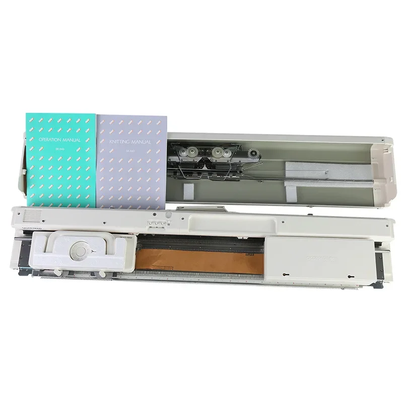 Household environmentally friendly single-needle sweater knitting machine