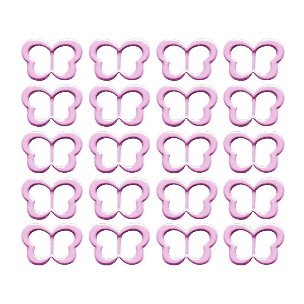 20pcs High Quality Newest Ultra-small Buckles 3.5mm Mini Doll Bags Buttons Butterfly Buckles DIY Accessories