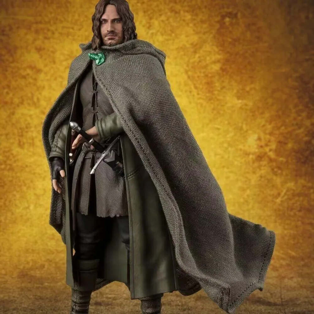 Authentic Original  Bandai SHF The Lord of the Rings Aragorn,Fellowship of the Ring Articulated Collectible Action Figure - view 4