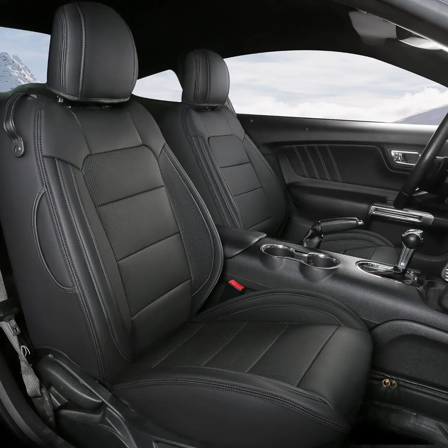 

Customized Full Set Car Seat Covers Fit Ford Mustang Coupe Hardtop 2015 2016 2017 2018 2019 2020 2021 2022 2023 2024 2025