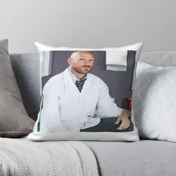 Johnny Sins Doctor Square Pillowcase Polyester Linen Velvet Pattern Zip Decor Sofa Seater Cushion Cover Wholesale