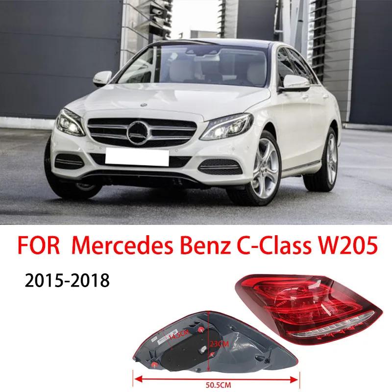 For 2015-2018Mercedes Benz C-Class W205 Tail Light Rear Corner Light 1pcs 2059060357 / 2059060457