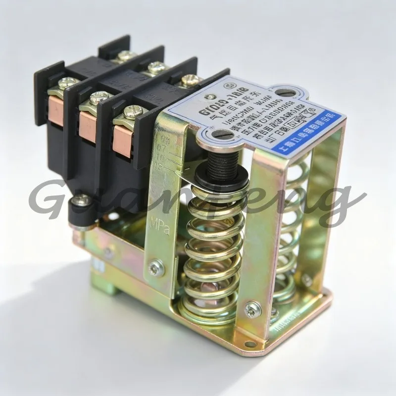 Air pump switch, air compressor switch, pressure control switch three-phase air pressure automatic switch