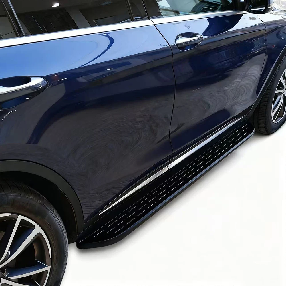 مناسب لـ Jetour X90 X90 PLUS 2023-2025 لوحة تشغيل ثابتة ملحقات السيارة الجانبية (مع الأقواس)