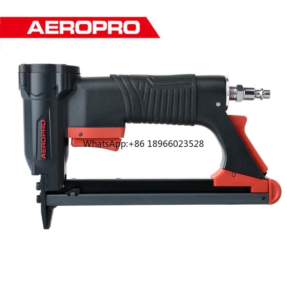 Aeropro A8016 GA21 Air Stapler Air Powered Nail Gun Wide Crown Stapler Sofa Furniture Stapler For Wood