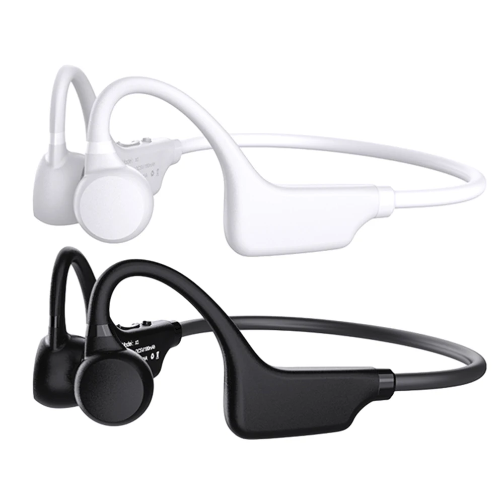 

1 Pcs Headset In-ear Type Bone Conduction X1 Ear Hook Gaming Sports Comfortable Wireless Headset Dithering Duration