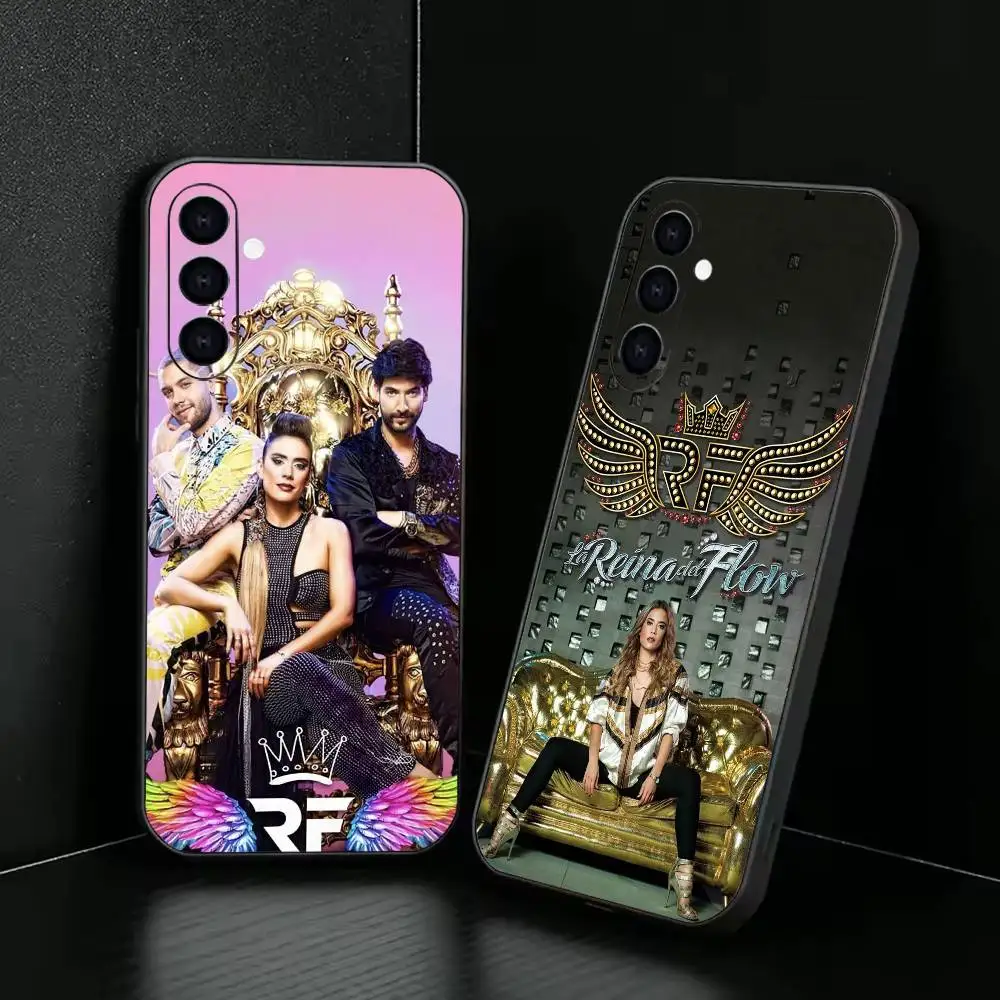 The Q-Queens of Flow Phone Case For Samsung Galaxy A73,A72,A71,A70,A53,A52,A51,Others Soft Black Cover