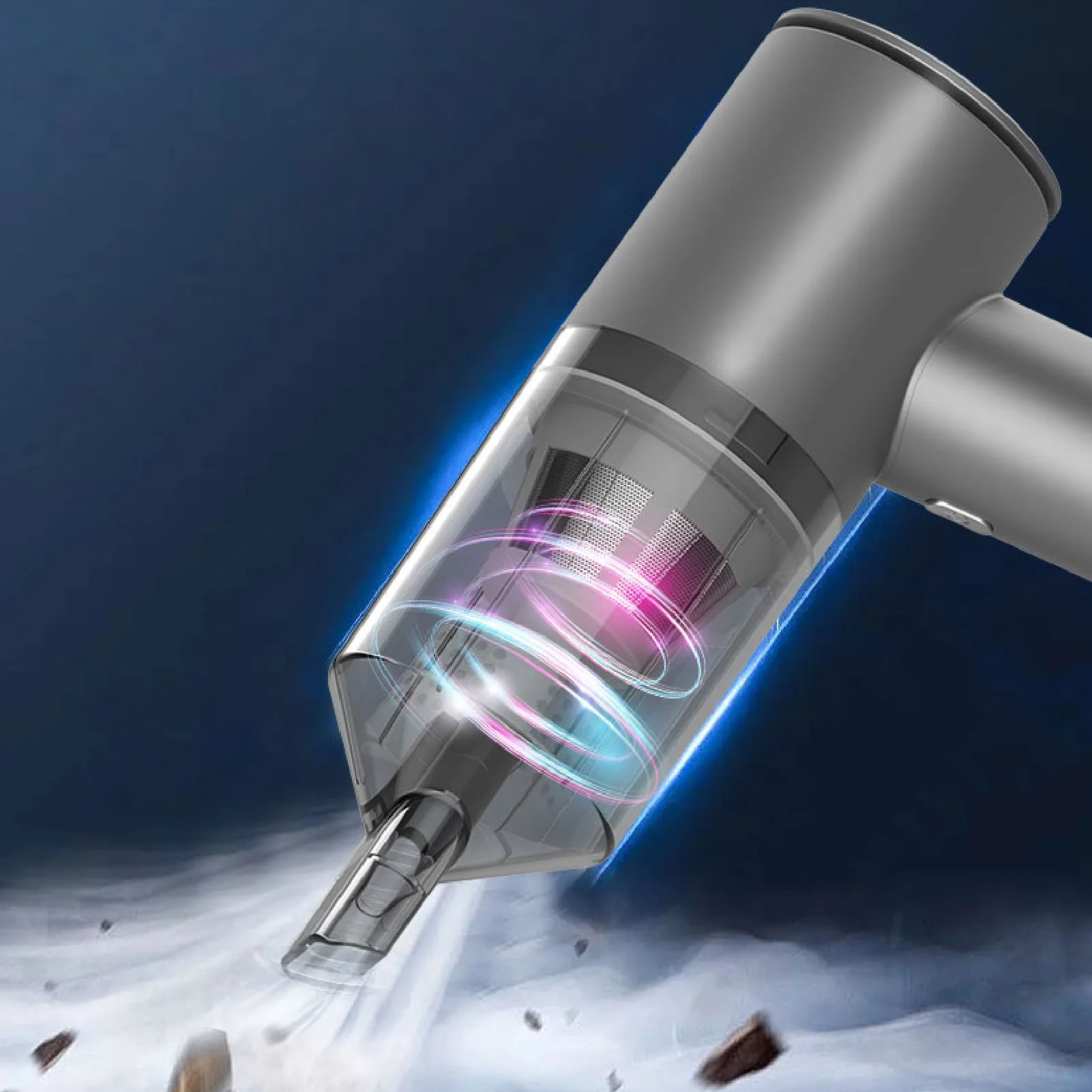 Портативный маленький очиститель клавиатуры, медный бесщеточный двигатель, аккумулятор 2500 мАч, 3 в 1, сжатый пылесос, 11 кПа, 2 мощности всасывания для домашних животных