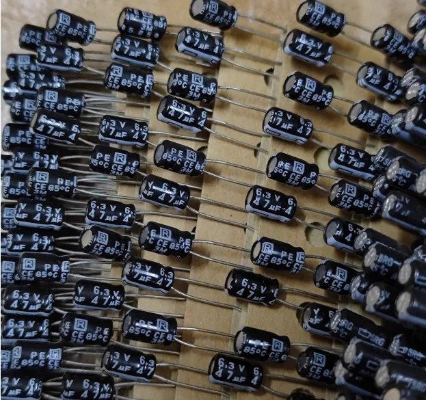 30pcs/lot Original Japanese RUBYCON 6.3V 47UF MS7 4x7mm aluminum electrolytic capacitor free shipping