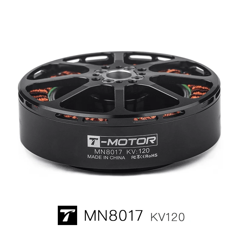 MN8017 KV120 12S T-MOTOR Antigravity Efficient Brushless Motor Max Thrust 16.8KG For Multirotor RC Drone VTOL Quadcopter