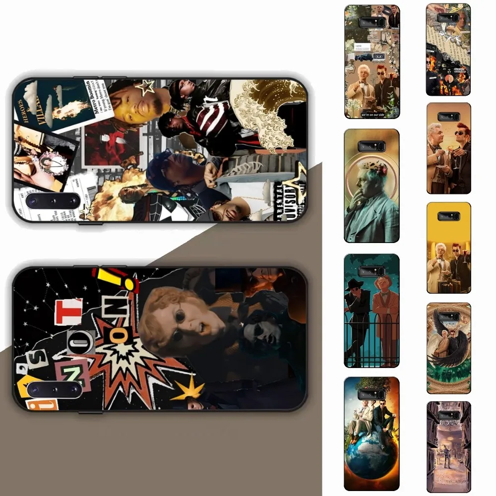 Good O-Omens Movie Phone Case For Samsung Note 8 9 10 20 pro plus lite M 10 11 20 30 21 31 51 A 21 22 42 02 03