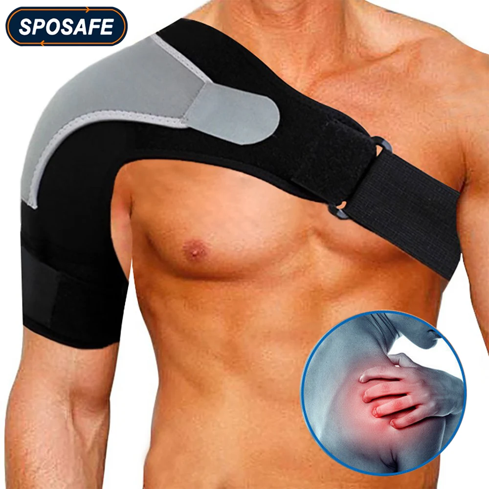 Schouder Ice Pack Brace Cool Hot Therapie Schouder Compressie Ondersteuning Voor Tendinitis, Ontwrichte Joint, Rotator Cuff Pijnbestrijding