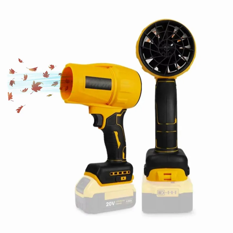 

Электрический беспроводной вентилятор для листьев, пылесборник для DEWALT, аккумулятор 20 В, высокоскоростной двигатель, ручной струйный вентилятор, воздуходувка для очистки патио