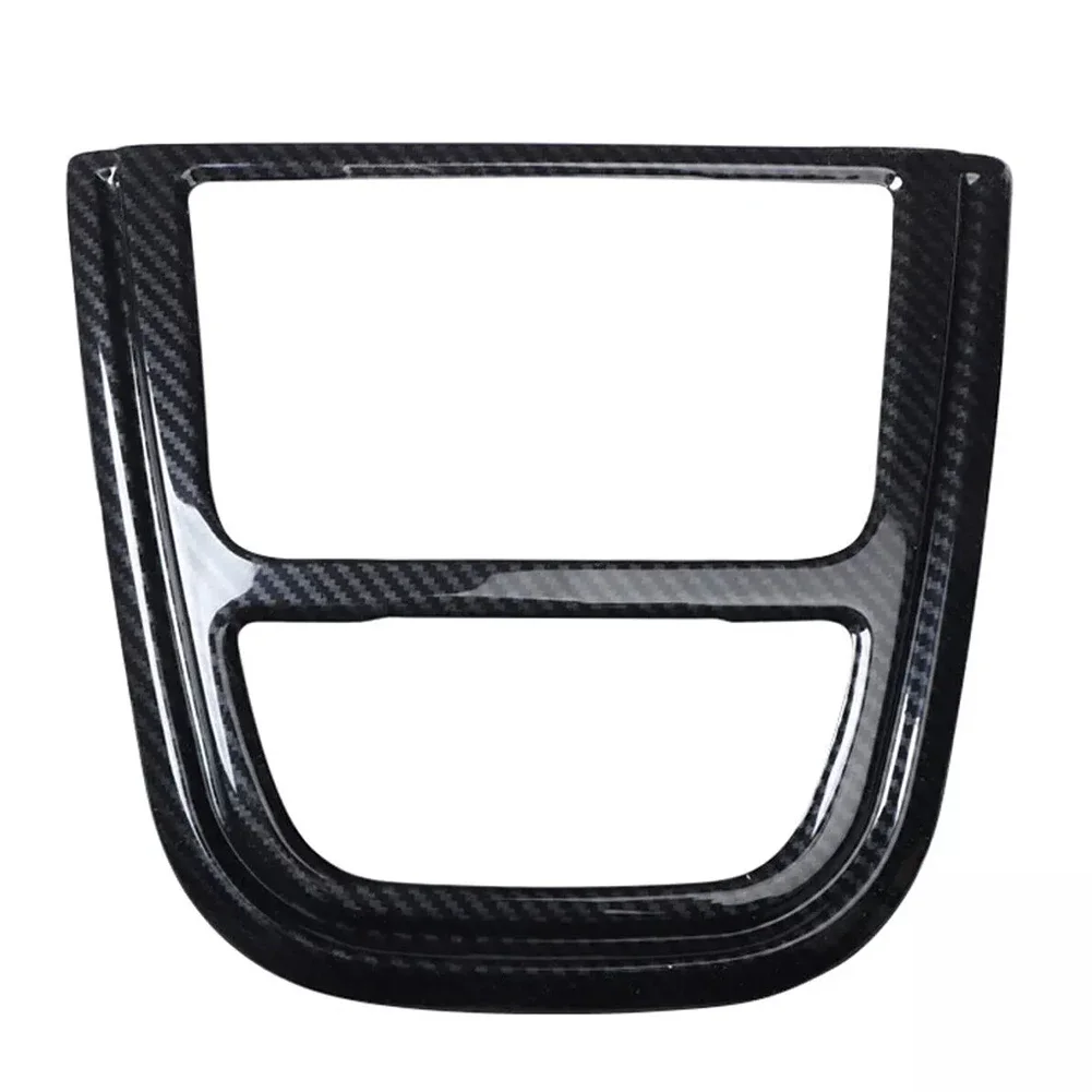 Carbon Fiber Console CD Button Frame Control Panel Cover For Buick For Encore 2013-2015 Navigation Panel Volume Button Sticker