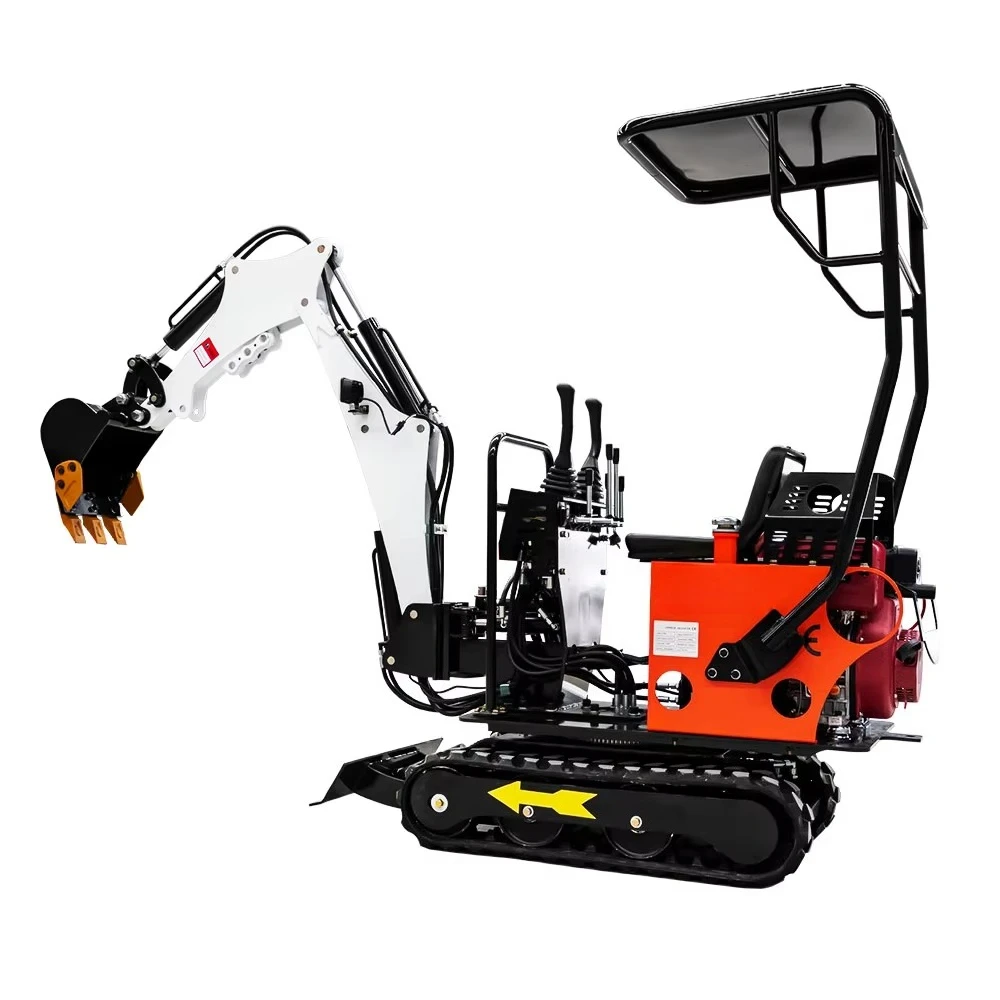 Китайский экскаватор 800 кг с ковшом 0,8-1,5 тонны, рабочие грузики, гусеничная машина, двигатель насоса, основные компоненты мобильного типа