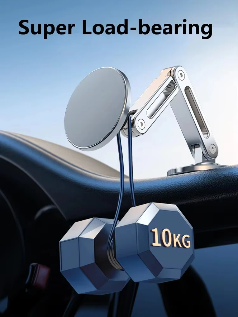 Magnetyczny uchwyt samochodowy na telefon Stojak Magnetyczny uchwyt samochodowy na smartfon GPS Mobilny uchwyt na telefon komórkowy w uchwycie samochodowym dla iPhone 15 Samsung Xiaomi — zdjęcie produktu 5