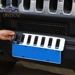 Stainless Steel Car Front Bumper Grille Air Intake Cover Mesh Decoration For Hummer H2 2003-2009 Car Modification Accessories