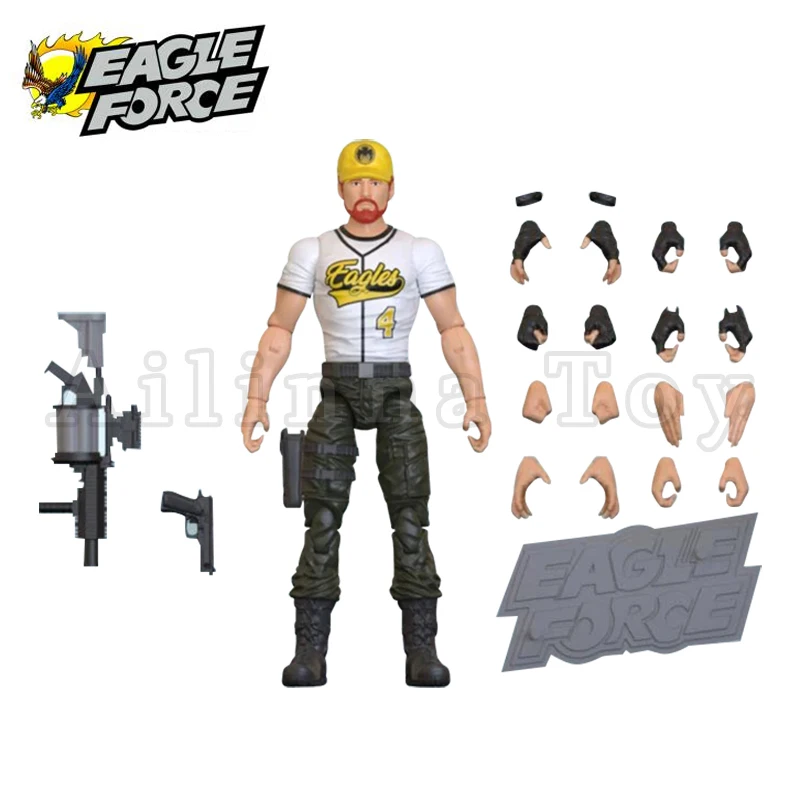 Eagle Force 1/18 4inches Action Figure BBTS Exclusive Figures Anime Collection Model For Gift view 3