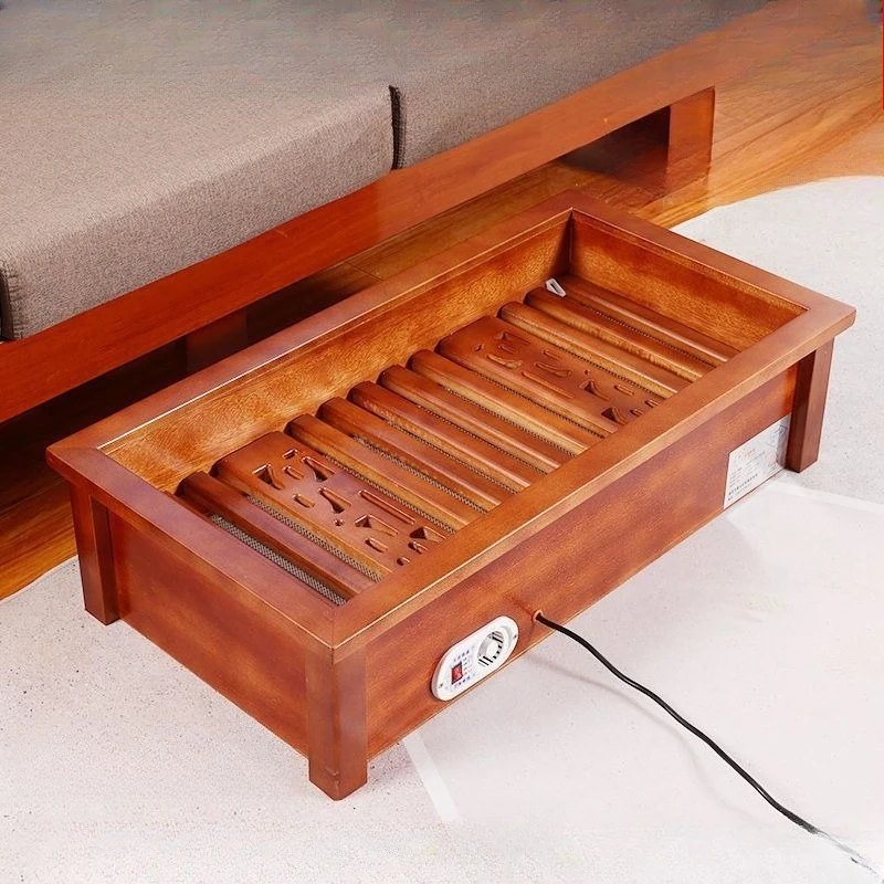 

Solid wood heater, household rectangular fire box, oven