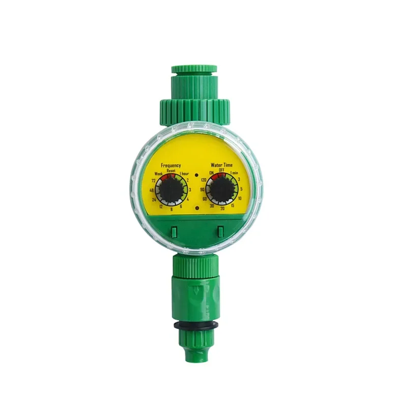 

Double Dial Code Dry Battery Motor Valve Water Timer Automatic Garden Watering System Water Drip Irrigation System