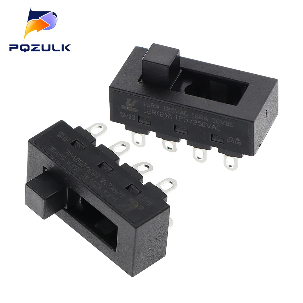 2PCS 12A 250V 3 Position 8 Pin Toggle Slide DIP Switch LQ-103H Hair Dryer Hot Cold Wind for JJ-15 Philips Flyco FH6218/20/21/31