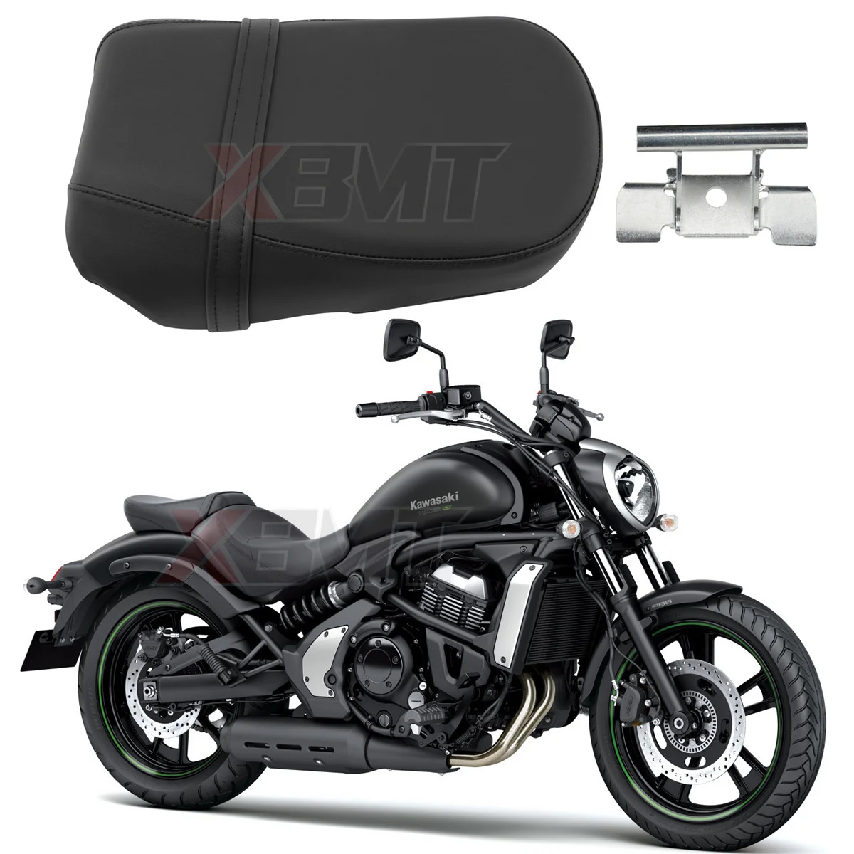 

Motorcycle Rear Passenger Seat Cushion For Kawasaki Vulcan S 650 VN650 2015 2016 2017 2018 2019 2020 2021 2022 2023 2024