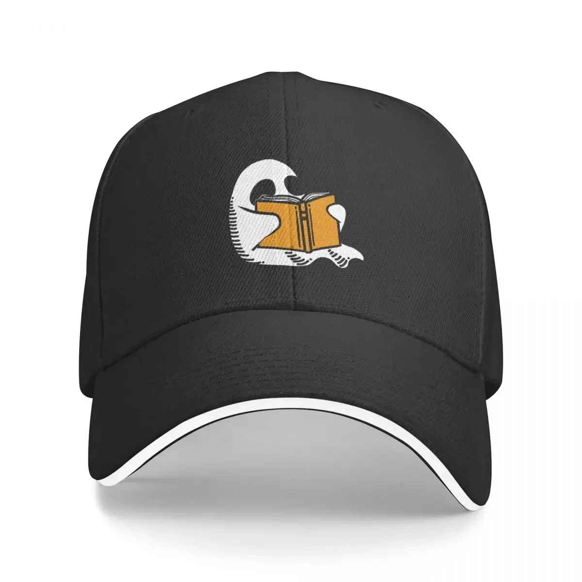Booooks! Halloween Ghost Baseball Cap Brand Man cap sun hat Women's Beach Visor Men's