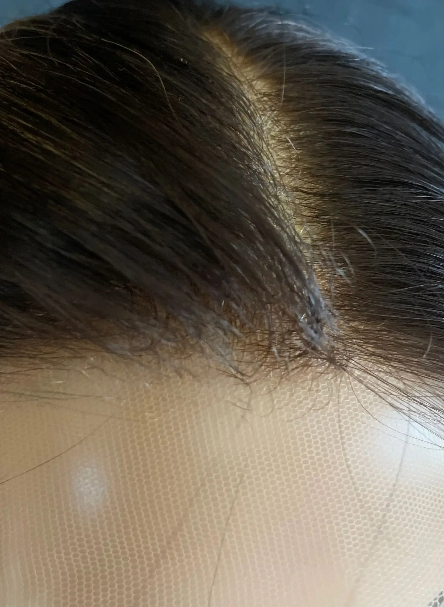 أومبير الكستناء البني HD شعر مستعار لينة الجسم موجة الاصطناعية الدانتيل شعر مستعار أمامي مع جذور داكنة طويلة طول شعري طبيعي زي امرأة #5