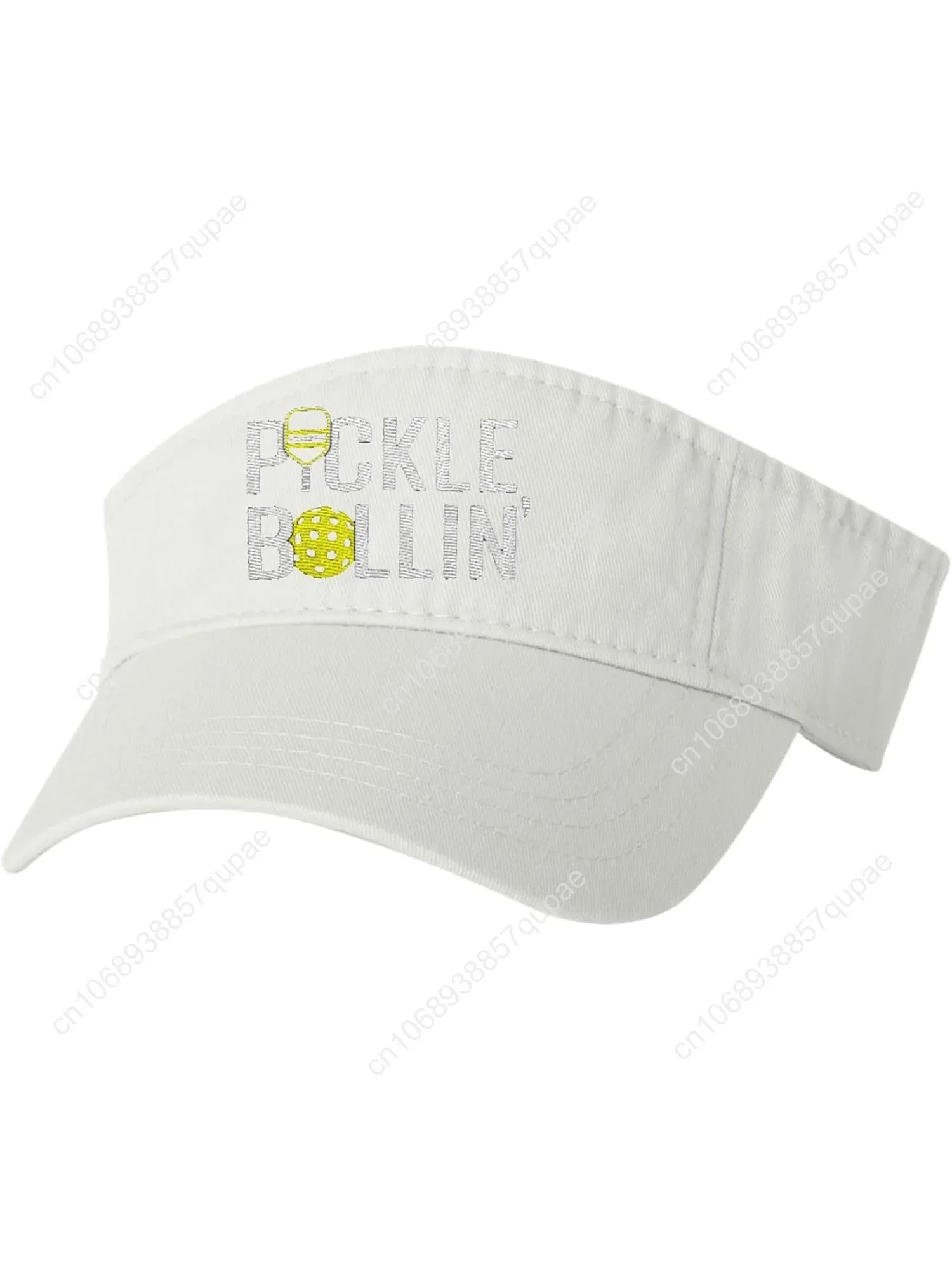 

Go All Out Pickleballin' Bucket Ponytail Visor Ponytail Mesh Back Cap