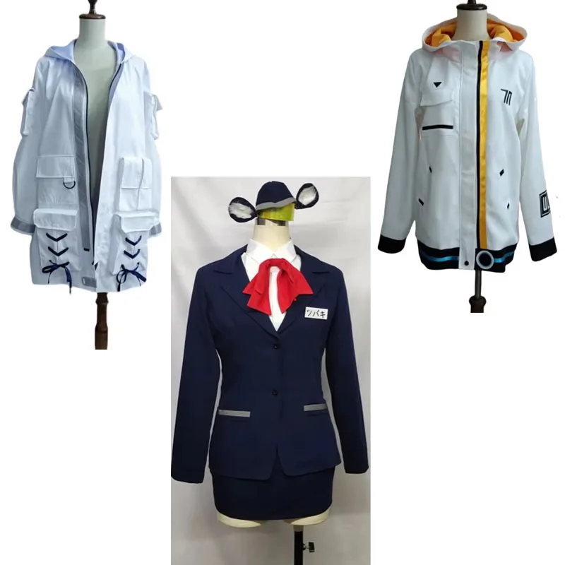 

Anime Archive UZQueen Hanaoka Yuzu Saki Kasuga Tsubaki Coat Cosplay Costume Halloween Party Clothes custom size