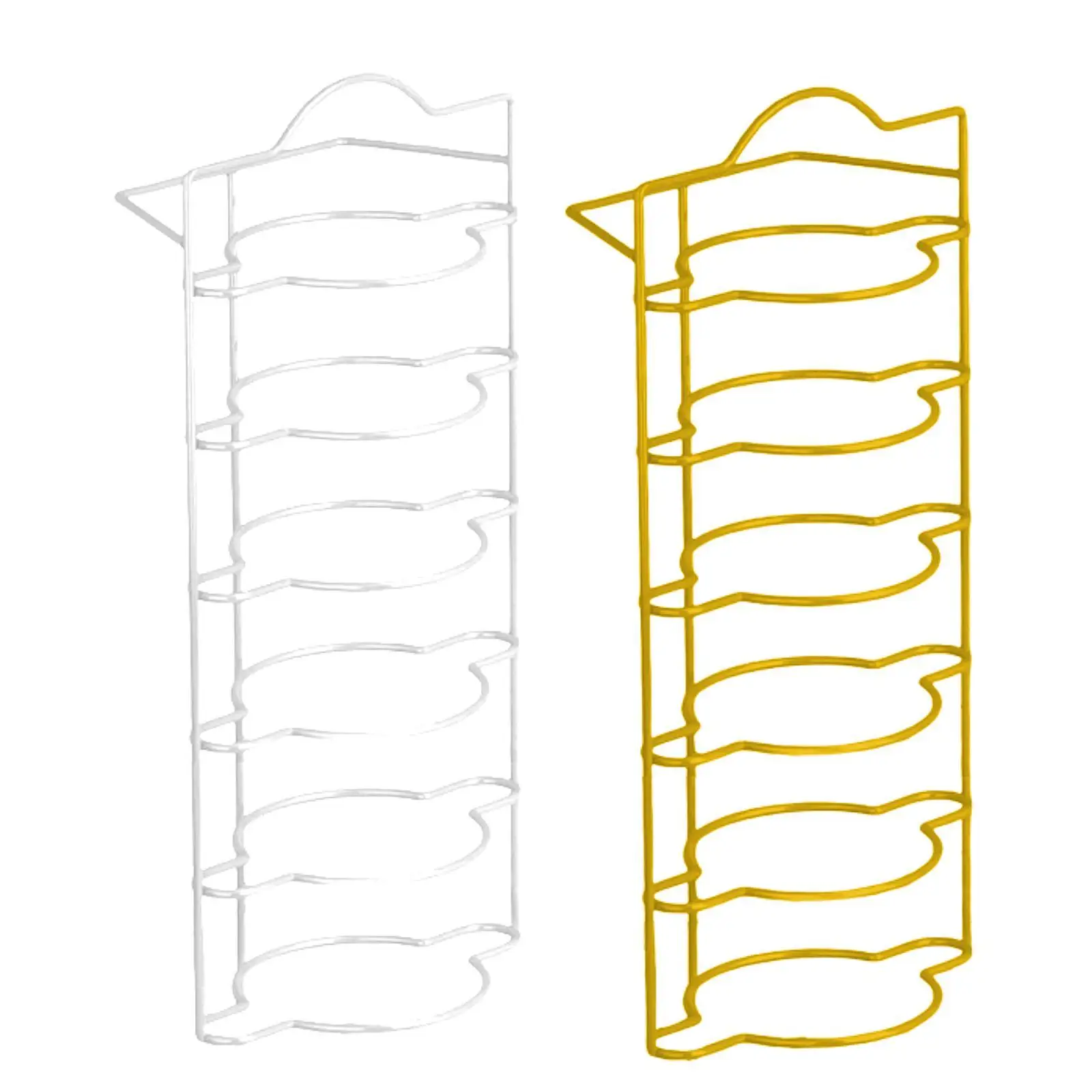 

Expandable Countertop Shelves Preparative Dish Rack Multipurpose Modern 6 Layer