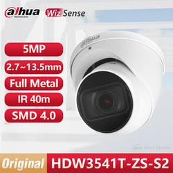 Dahua-cámara Wizsense de 5MP y 8MP para exteriores, videocámara de cuerpo completamente de Metal, micrófono SMD, 2,7-13,5mm, IPC-HDW3541T-ZS-S2 varifocal motorizada, Original