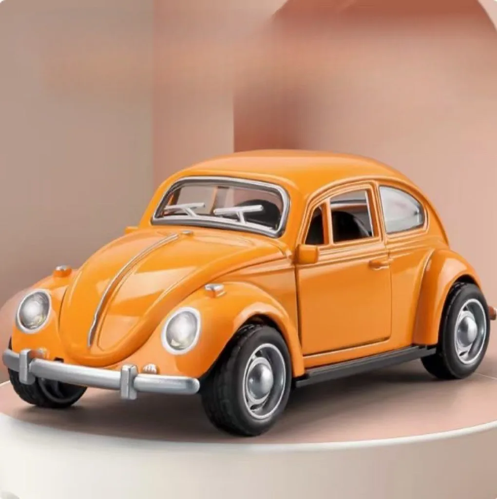 Inertia Alloy Bug Car Toy for Boys Realistic Children's Vehicle Model Gift Simulation Beetle