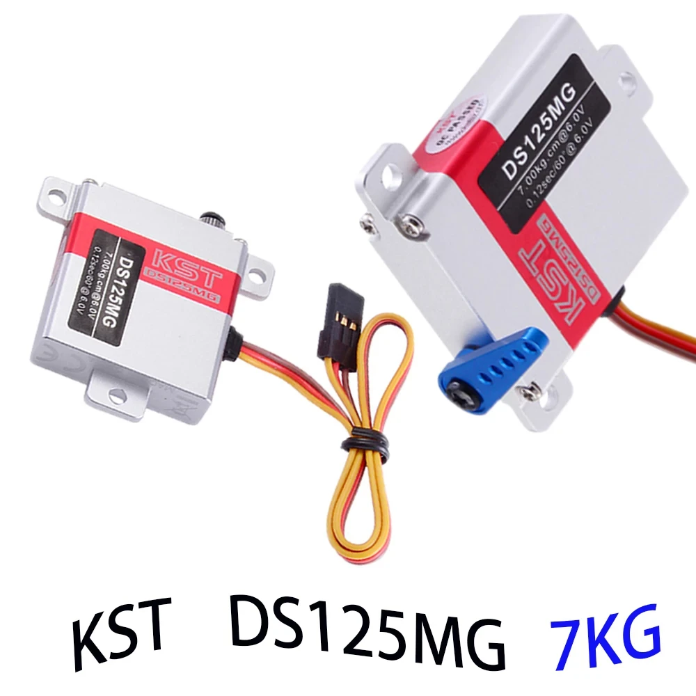 Original KST DS125MG/DS135MG/DS145MG Metal Gear Digital Wing Servo For RC Glider