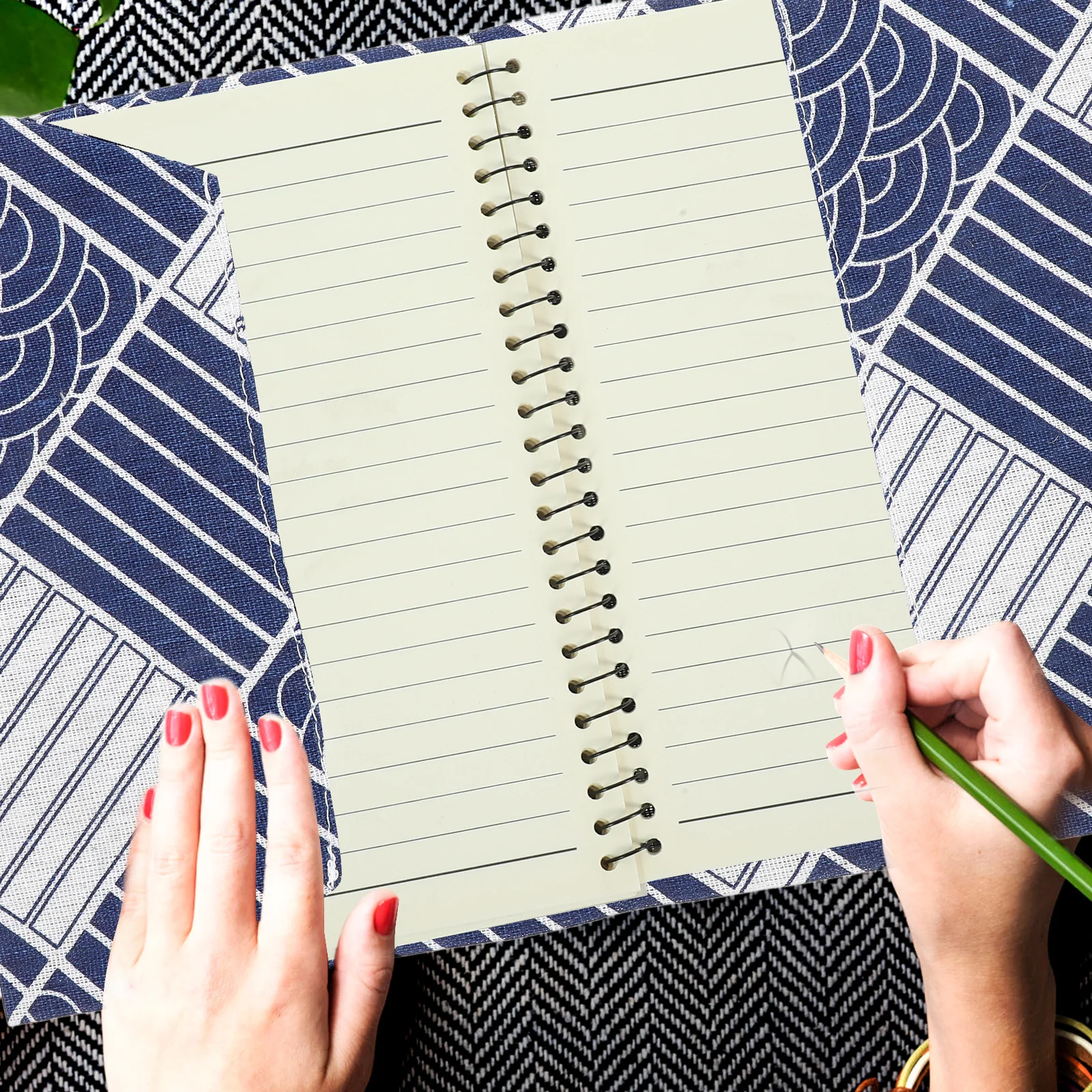 

Cloth Book Cover Protector Reusable Washable Anti-Slip Scratch Protection Unique Patterns for Hardcover Books School