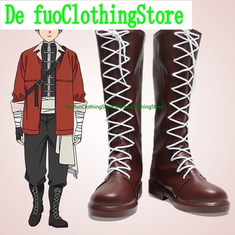 DefuoClothing Store Himmel Frieren: Beyond Journey's End Cosplay BootsMade Anime Game Character Props Boots