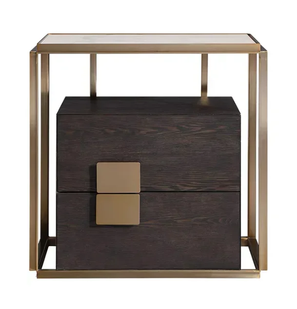 popular luxury home furniture bedside table