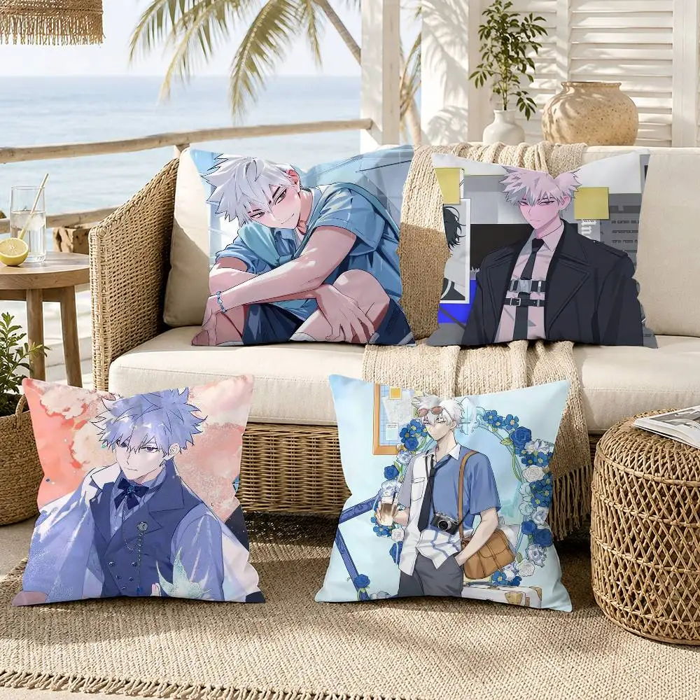 L-Lu G-Guang Link C-Click Pillow Case for Sofa Living Room Home office Decor Protective Cover