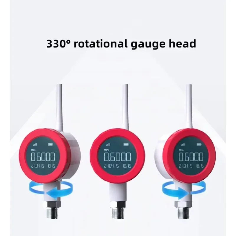 

2026 4G Communication Digital Temperature Sensor Wireless Industrial Thermometer Boiler Gauge IP66 NB-IoT LoRA Temperature Gauge