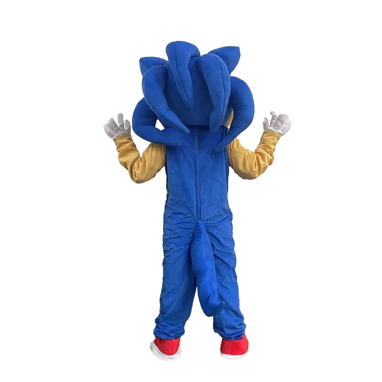 Cosplay Sonics kostium maskotka ceremonia reklamowa przebranie imprezę karnawał zwierząt na scenie anmie pokazuje niespodziankę